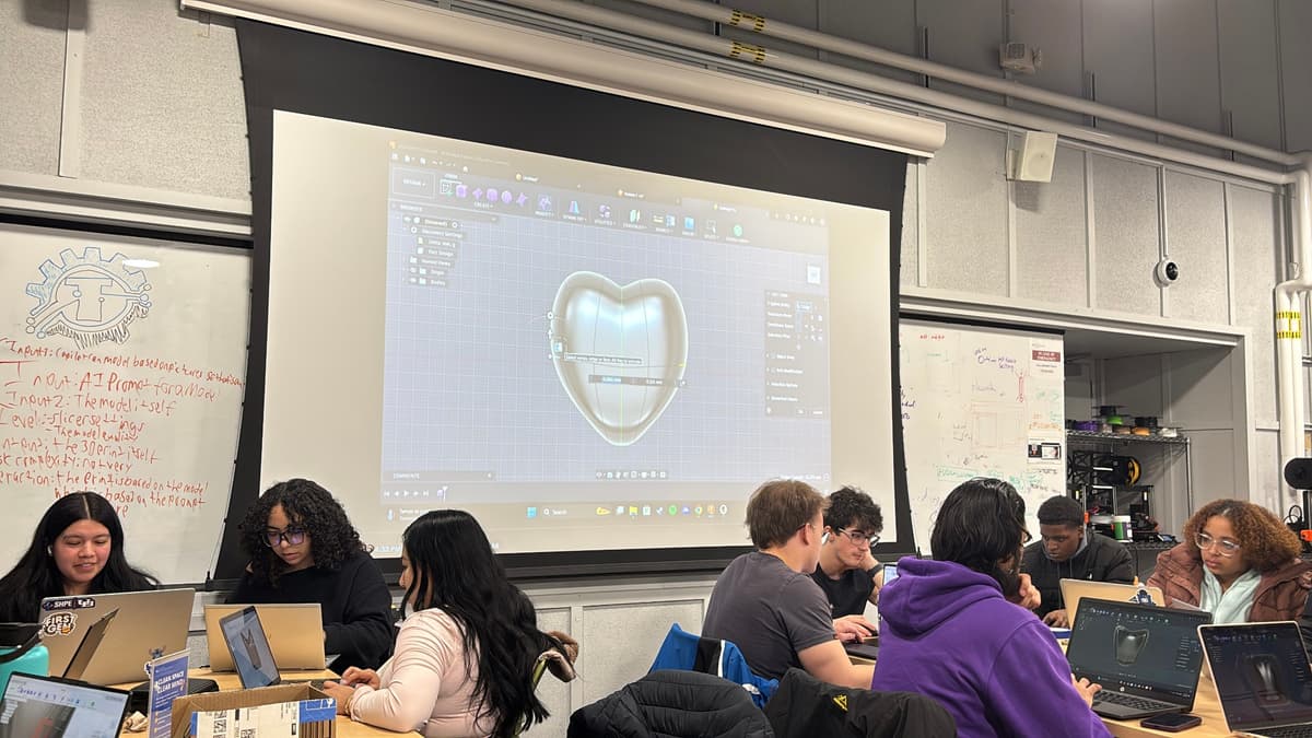 DREAM x SHPE 3D Printed Heart Lockets
